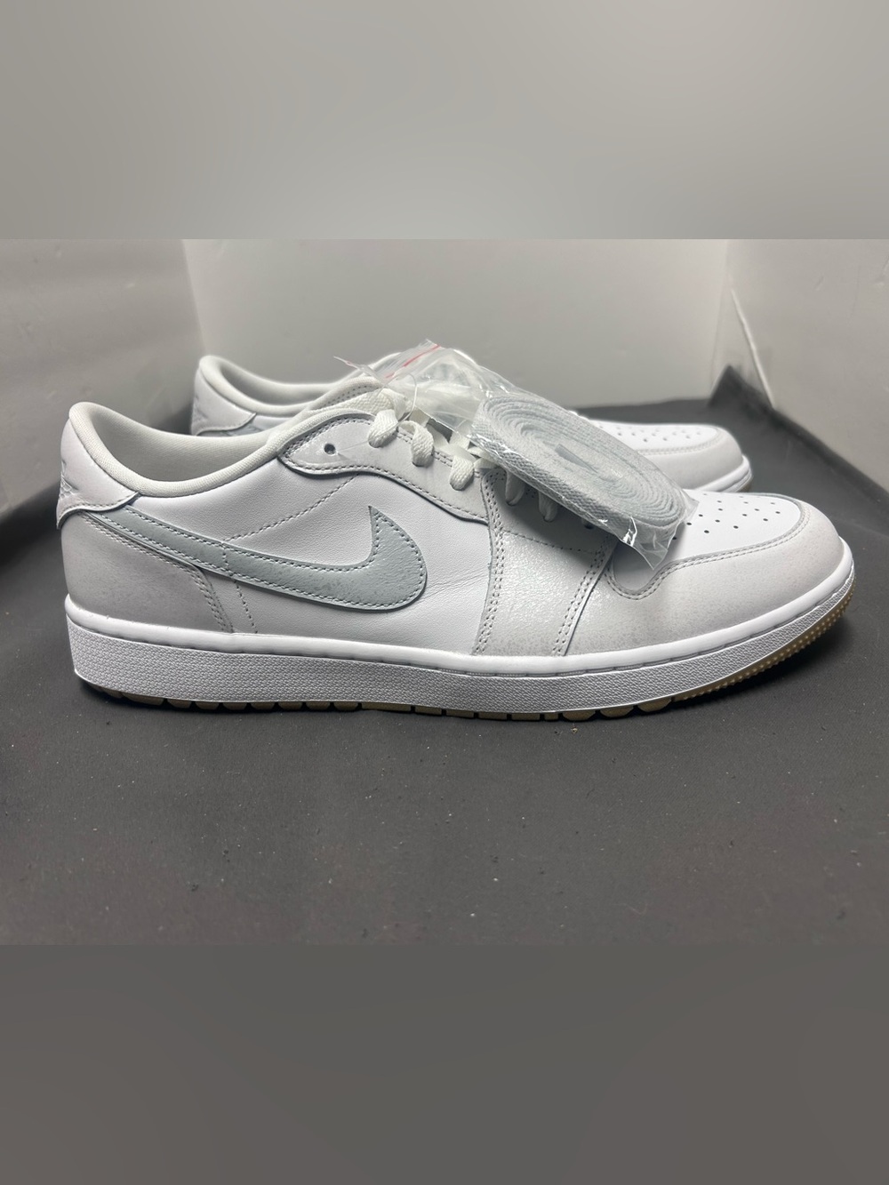 Size 12, 13 -  Air Jordan RETRO 1 LOW GOLF 'WHITE GUM' Men's DD9315-111